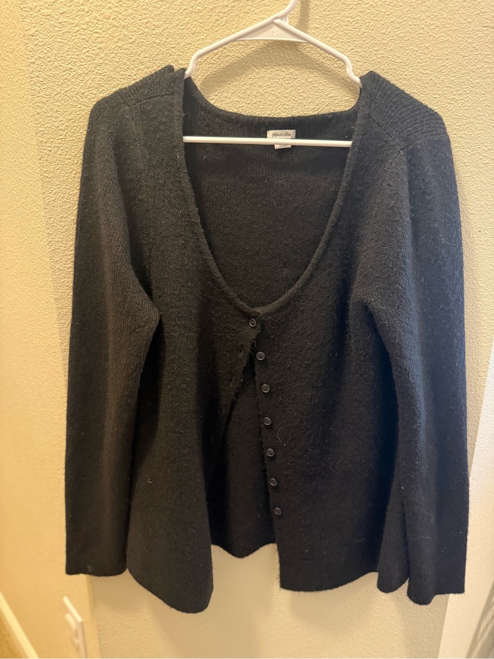Kimchi Blue Black Button-Front Women's Cardigan